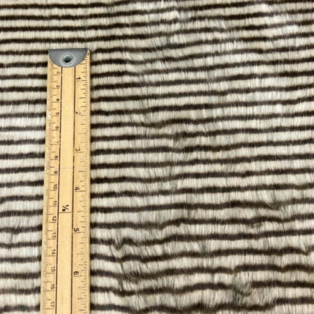 Luxury Stripe Faux Fur - Image 2
