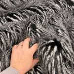 Guinea Faux Fur Black