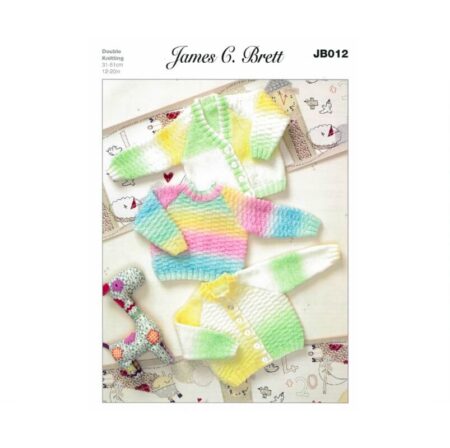 Baby Marble DK Cardigans and Sweater Pattern JB012