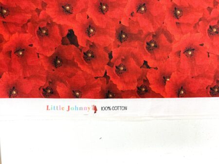 Red Poppies Cotton - Image 5