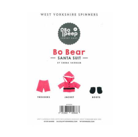 WYS Bo Bear Santa Suit Pattern - Image 2