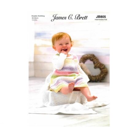 Baby Marble DK Romper, Dress and Bootees Pattern JB805