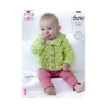 King Cole Hoody, Jacket and Matinee Coat Pattern 4845