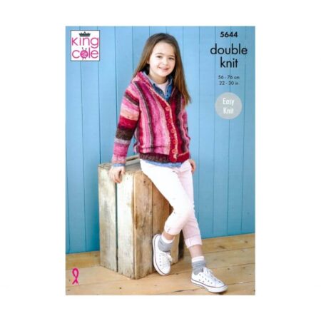 King Cole DK Hoodie & Cardigan Pattern 5644