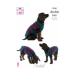 King Cole DK Crochet Dog Coats Pattern 5760
