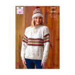 King Cole DK Sweater and Hats Pattern 5868