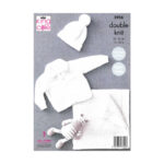 King Cole DK Cardigan, Hat and Blanket Pattern 5926