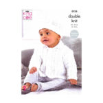 King Cole DK Jacket, Hat, Mitts and Blanket Pattern 5928