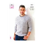 King Cole Men's Sweaters Pattern 5951