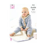 King Cole DK Jacket, Hat, Leggings and Blanket Pattern 5964