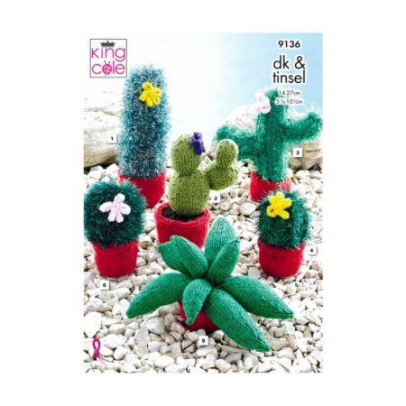 King Cole Cacti Pattern 9136