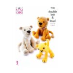 King Cole Lion Family Pattern 9152
