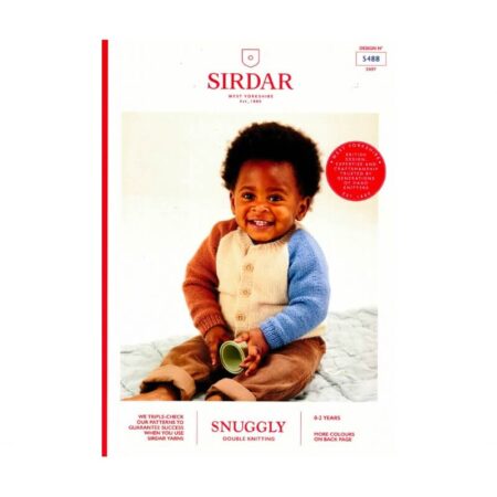 Sirdar Raglan Sleeve Cardigan Pattern 5488