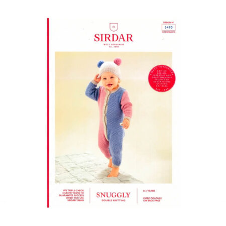 Sirdar Romper & Hat Pattern 5490