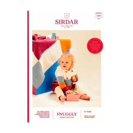 Sirdar Girls Hooded Jacket Pattern 5492