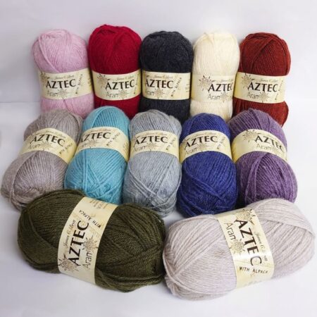 Aztec with Alpaca Aran 100g