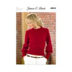 Aztec Aran Sweater Pattern JB222