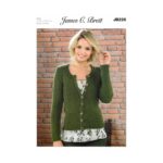 Aztec Aran Cardigan Pattern JB226