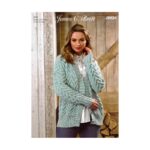 Aztec Aran Cardigan Pattern JB624