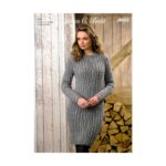 Aztec Aran Sweater/Dress Pattern JB625