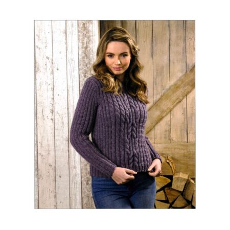Aztec Aran Sweater/Dress Pattern JB625 - Image 2