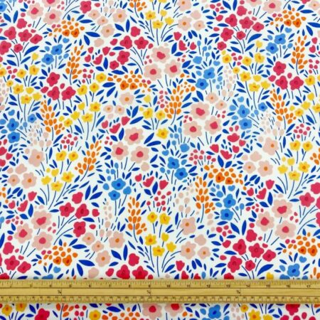 Scandi Floral Polycotton - Image 2