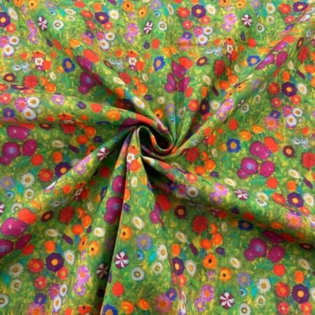 Klimt's Garden Cottons - Image 5