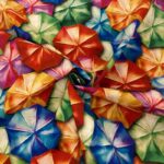 Rainbow Umbrellas