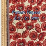 Red Poppy Heavy Tapestry