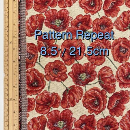 Red Poppy Heavy Tapestry - Image 4