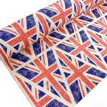 Union Jack Bunting Linen Look