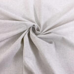 Plain Re-cycled Cotton-Polyester Linen Look