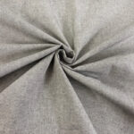 Plain Re-cycled Cotton-Polyester Linen Look