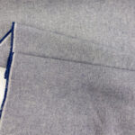 Plain Re-cycled Cotton-Polyester Linen Look
