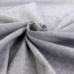 Plain Re-cycled Cotton-Polyester Linen Look