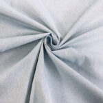 Plain Re-cycled Cotton-Polyester Linen Look