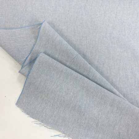 Plain Re-cycled Cotton-Polyester Linen Look - Image 3