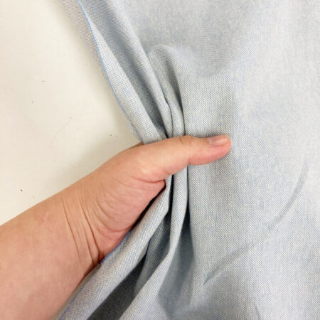 Plain Re-cycled Cotton-Polyester Linen Look - Image 2