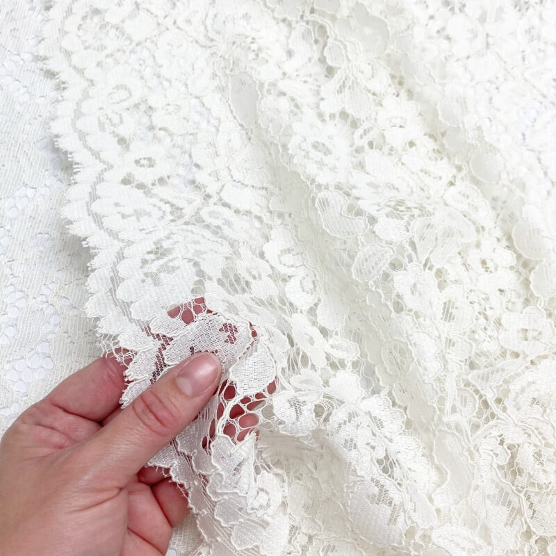 Corded Lace Fabric - The Cheap Shop Tiptree