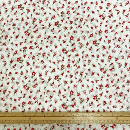 Floral Swiss Dot Dobby - Image 9