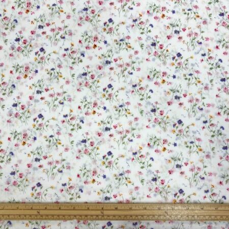 Floral Swiss Dot Dobby - Image 5