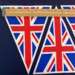Makower Union Jack Bunting Panel