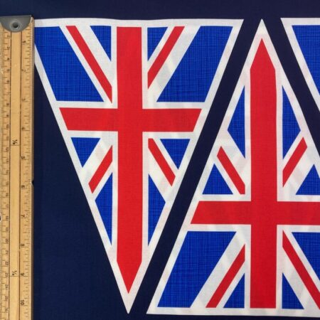 Makower Union Jack Bunting Panel - Image 3