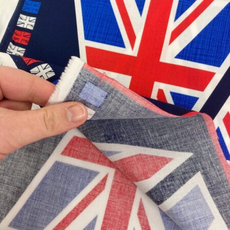 Makower Union Jack Bunting Panel - Image 4