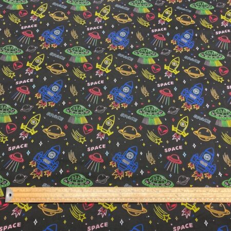 Space Jam Polycotton