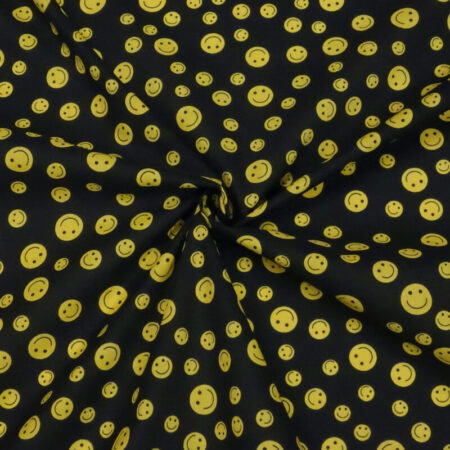 Smiley Face Polycotton - Image 3
