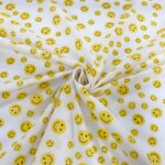 Smiley Face Polycotton