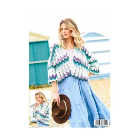 Stylecraft Lace Cardigans Pattern 9981 - Image 2