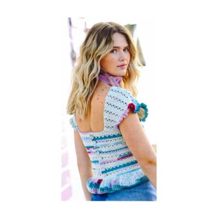 Stylecraft Crochet Tops Pattern 9988 - Image 2