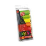 Gütermann Neon Thread 7 PACK with 100m Reels
